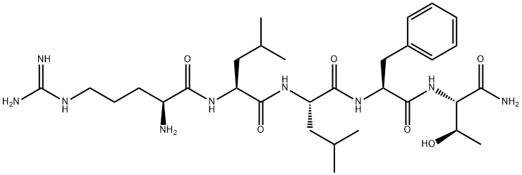 RLLFT-NH2 Structure