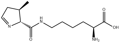 L-Pyrrolysine, 448235-52-7, 结构式