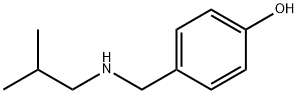 4-{[(2-methylpropyl)amino]methyl}phenol Struktur