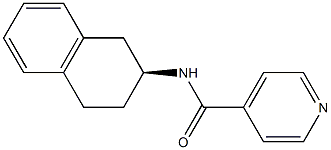 4-Pyridinecarboxamide,N-[(2S)-1,2,3,4-tetrahydro-2-naphthalenyl]-(9CI) Struktur