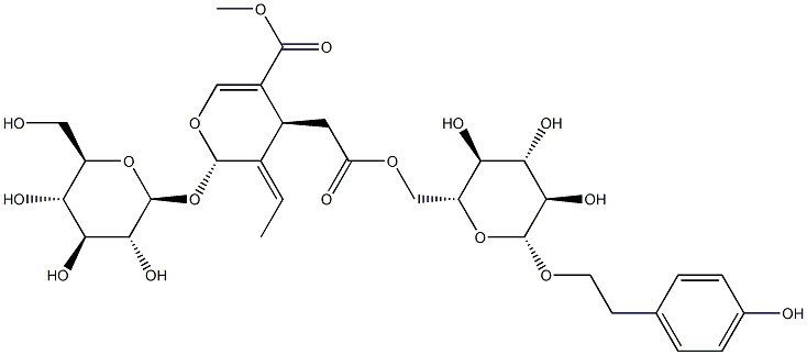 特女贞苷,449733-84-0,结构式