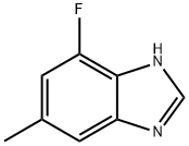 1H-Benzimidazole,4-fluoro-6-methyl-(9CI) 结构式