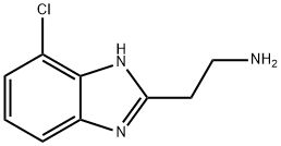 1H-Benzimidazole-2-ethanamine,4-chloro-(9CI) Struktur