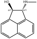 1-Acenaphthylenol,1,2-dihydro-2-(methylamino)-,(1R,2R)-rel-(9CI) 化学構造式