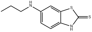 2(3H)-Benzothiazolethione,6-(propylamino)-(9CI) Struktur