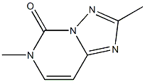 [1,2,4]Triazolo[1,5-c]pyrimidin-5(6H)-one,2,6-dimethyl-(9CI) 结构式
