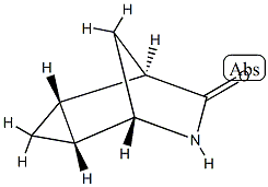 6-Azatricyclo[3.2.1.02,4]octan-7-one,(1R,2S,4R,5S)-rel-(9CI) 结构式