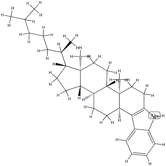 1'H-5β-Cholest-3-eno[3,4-b]indole Structure