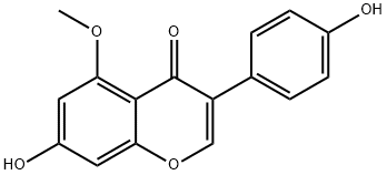 异樱黄素, 4569-98-6, 结构式