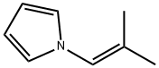 1H-Pyrrole,1-(2-methyl-1-propenyl)-(9CI) 化学構造式