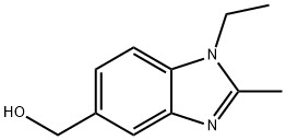 1H-Benzimidazole-5-methanol,1-ethyl-2-methyl-(9CI) Structure