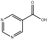 5-Pyrimidinecarboxylic acid Struktur