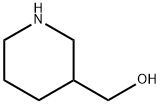 3-Piperidinemethanol Struktur