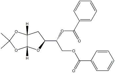 5-O,6-O-Dibenzoyl-1-O,2-O-isopropylidene-3-deoxy-α-D-ribo-hexofuranose|