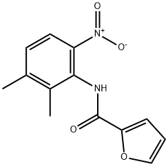 2-Furancarboxamide,N-(2,3-dimethyl-6-nitrophenyl)-(9CI) 结构式