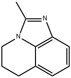 4H-Imidazo[4,5,1-ij]quinoline,5,6-dihydro-2-methyl-(6CI,9CI) 化学構造式