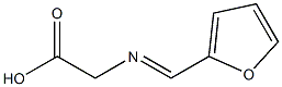 Glycine, N-(2-furanylmethylene)-, [N(Z)]- (9CI) Structure