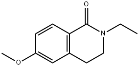 1(2H)-Isoquinolinone,2-ethyl-3,4-dihydro-6-methoxy-(9CI) 结构式