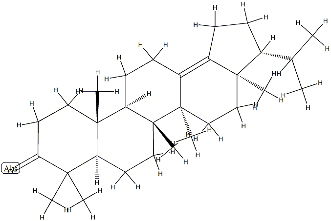 B':A'-Neogammacer-13(18)-en-3-one Structure