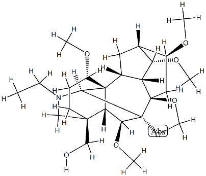 7,8-methylenedioxylycoctonine Structure