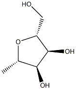 D-Allitol, 2,5-anhydro-1-deoxy- (9CI) Struktur