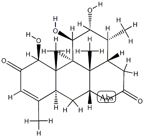 1β,11β,12α-Trihydroxypicras-3-ene-2,16-dione|