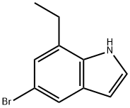 1H-Indole,5-bromo-7-ethyl-(9CI) Structure