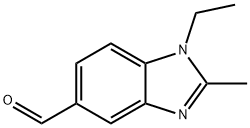 5-Benzimidazolecarboxaldehyde,1-ethyl-2-methyl-(7CI,8CI) Structure