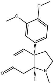 松叶菊酮碱, 468-54-2, 结构式