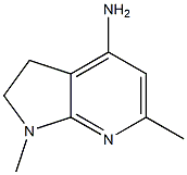 468092-30-0 1H-Pyrrolo[2,3-b]pyridin-4-amine,2,3-dihydro-1,6-dimethyl-(9CI)
