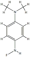 1,4-Benzenediamine,N-fluoro-N,N-dimethyl-(9CI) Struktur