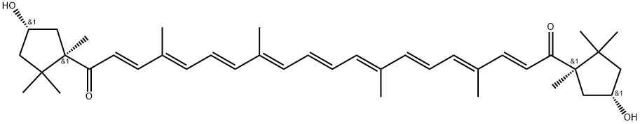 470-38-2 (3S,3'S,5R,5'R)-3,3'-ジヒドロキシ-κ,κ-カロテン-6,6'-ジオン