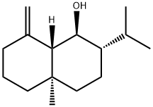 (1S,8aβ)-Decahydro-2α-isopropyl-4aβ-methyl-8-methylenenaphthalen-1β-ol Structure