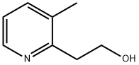 2-(3-メチル-2-ピリジニル)エタノール 化学構造式