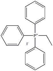 エチルトリフェニルホスホニウム ヨージド 化学構造式