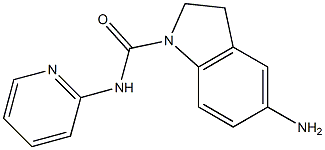 1H-Indole-1-carboxamide,5-amino-2,3-dihydro-N-2-pyridinyl-(9CI)|