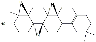 28-Norolean-17-en-3β-ol Structure