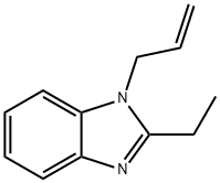 1H-Benzimidazole,2-ethyl-1-(2-propenyl)-(9CI) Structure