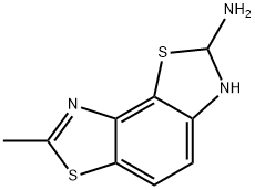 Benzo[1,2-d:3,4-d]bisthiazol-2-amine, 2,3-dihydro-7-methyl- (9CI) Structure