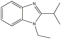 1H-Benzimidazole,1-ethyl-2-(1-methylethyl)-(9CI) 结构式