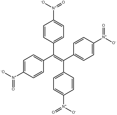 Tetrakis(4-nitrophenyl)ethene Struktur
