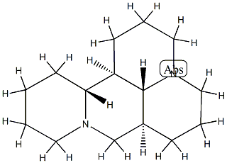 (6β)-Matridine Struktur