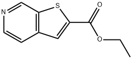 噻吩并[2,3-C]吡啶-2-羧酸乙酯,478148-99-1,结构式