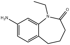 2H-1-Benzazepin-2-one,8-amino-1-ethyl-1,3,4,5-tetrahydro-(9CI) Structure