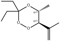 1,2,4-Trioxane,3,3-diethyl-5-methyl-6-(1-methylethenyl)-,(5R,6R)-rel-(9CI)|