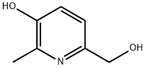6-Hydroxymethyl-2-methyl-pyridin-3-ol Struktur