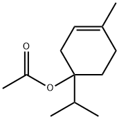 1-Terpinen-4-yl acetate Struktur