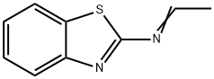 2-Benzothiazolamine,N-ethylidene-(9CI) 结构式