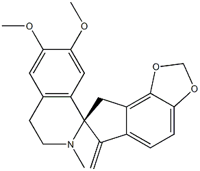 4829-36-1 (7S)-3',4',6,8-Tetrahydro-6',7'-dimethoxy-2'-methyl-6-methylenespiro[7H-indeno[4,5-d]-1,3-dioxole-7,1'(2'H)-isoquinoline]