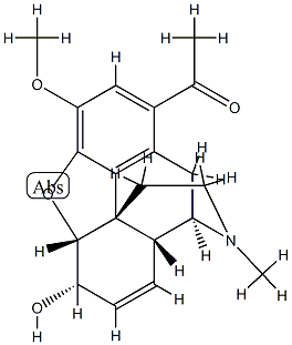 4829-47-4 1-(3-Methoxy-6α-hydroxy-17-methyl-4,5α-epoxy-7,8-didehydromorphinan-1-yl)ethanone